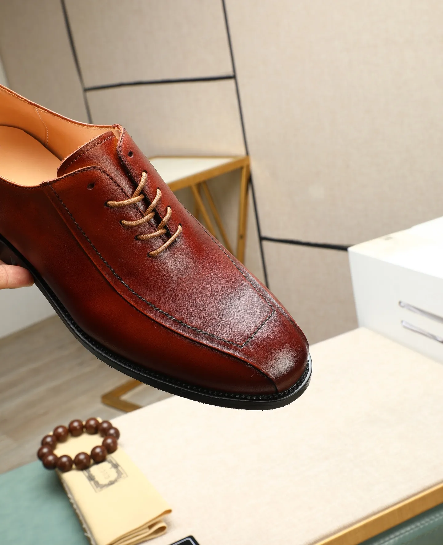 Men's men's shoes💰520📛📛Original (water-dyed cow lining) Gucci GUCCI official website formal shoes🌀 Italian🇮🇹imported cowhide➕top imported water-dyed cowhide lining💋Finely handmade original bottom, the real thing looks better when photographed in person Standard size 38-44